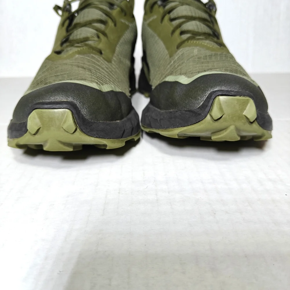 Salomon Alphacross 5 Gore-tex Trail Running Sneakers Lichen Green Olive Men's 13 - Picture 10 of 13